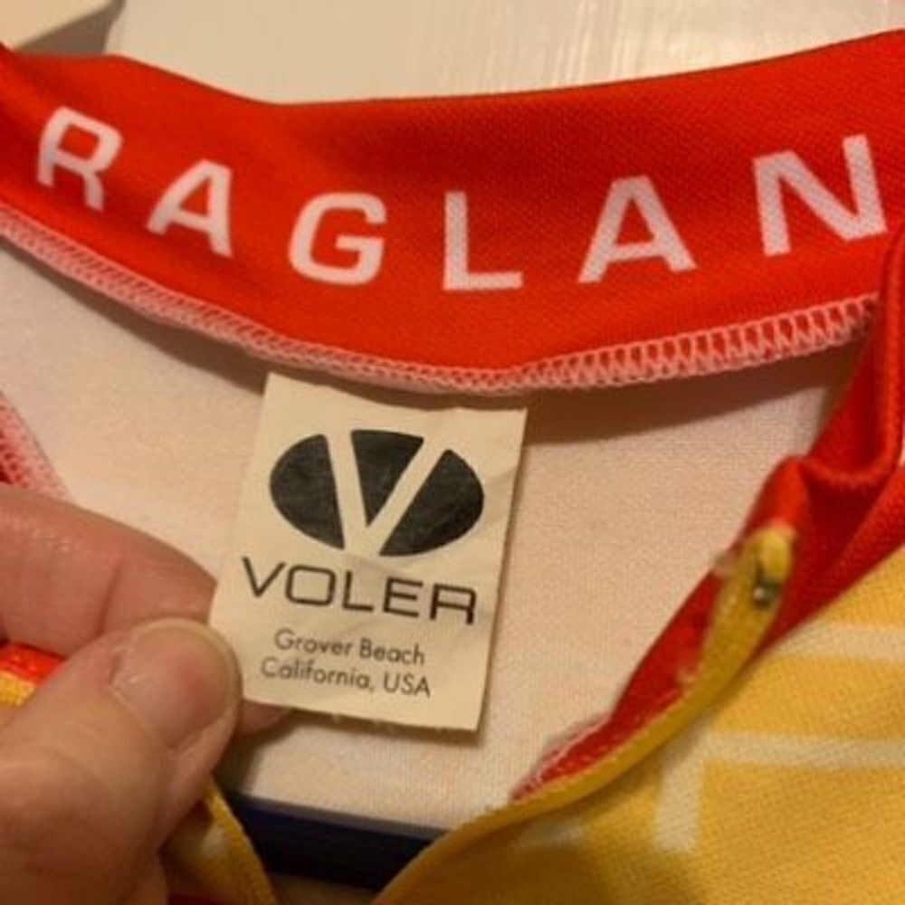 Voler Team Racing Raglan Size Small Cycling Jersey - Picture 3 of 6